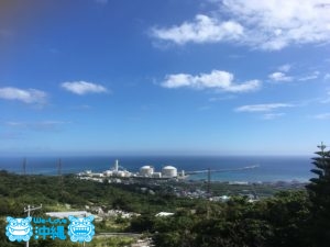 沖縄、成田山福泉寺からの景色